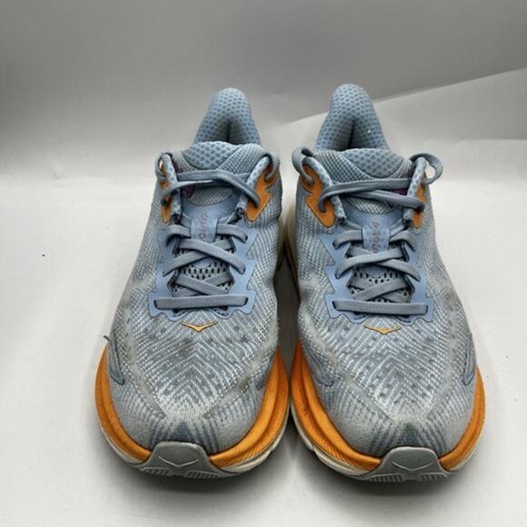 Hoka One One Clifton 9 Women Size 7.5 Blue Running Shoes Sneakers B1127896 ABIW - Picture 13 of 13